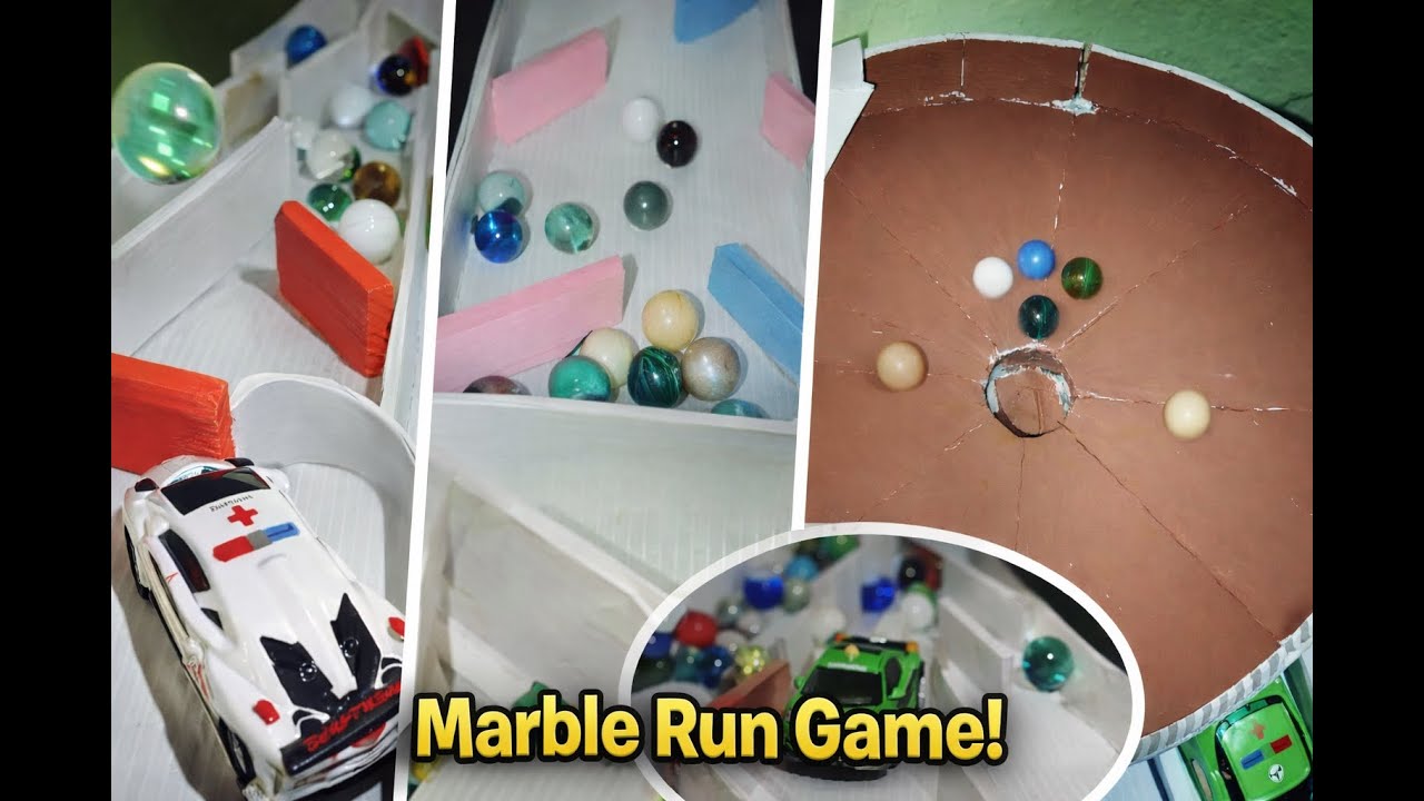 Choose Your Marble & Watch the Race 🟢🔴🏁#marblerun #marblesrace #shorts   #asmr #viral