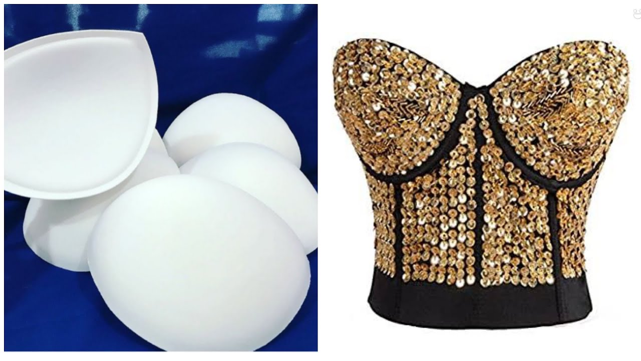 How to Cover a Bra Cup With Fabric and Lining For a Corset.