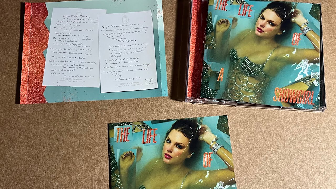 The Life of a Showgirl:Sweat And Vanilla Perfume Album EditionCD With Poster