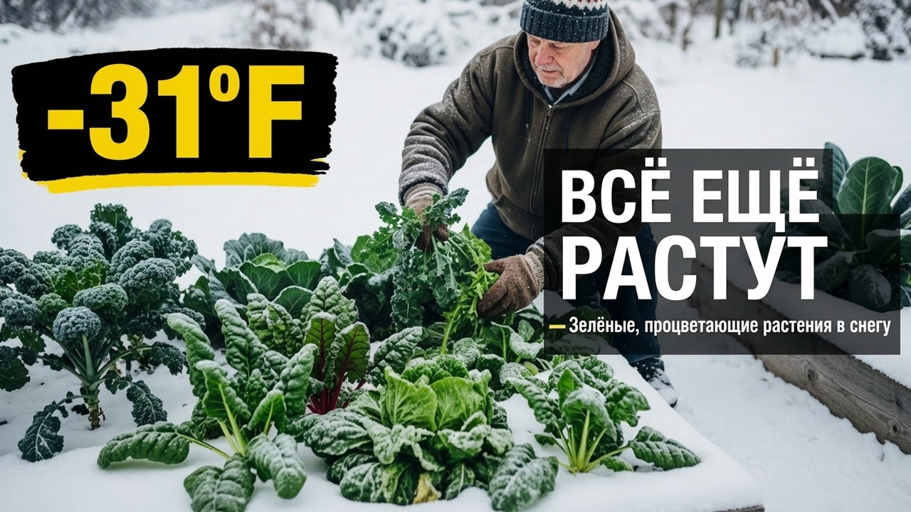 11 культур, способных выжить в ЭКСТРЕМАЛЬНЫЙ холод −31°F