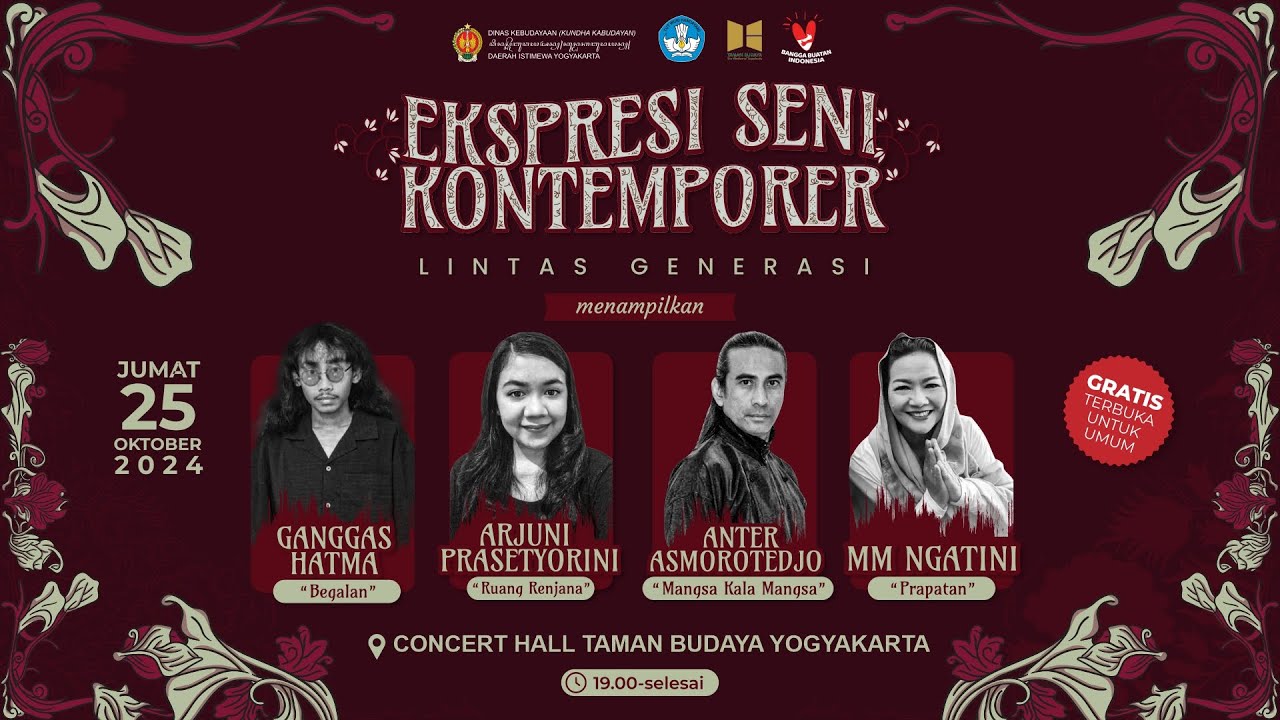 PENTAS EKSPRESI SENI TARI KONTEMPORER LINTAS GENERASI