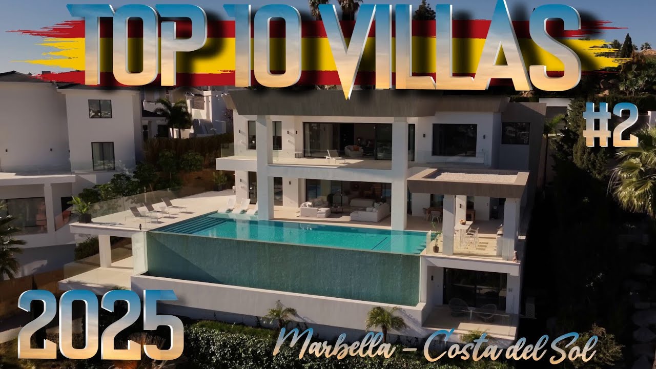 TOP 10 CASAS DE LUJO 2025 en #Marbella #Spain #CostadelSol (Parte 2) | 4K