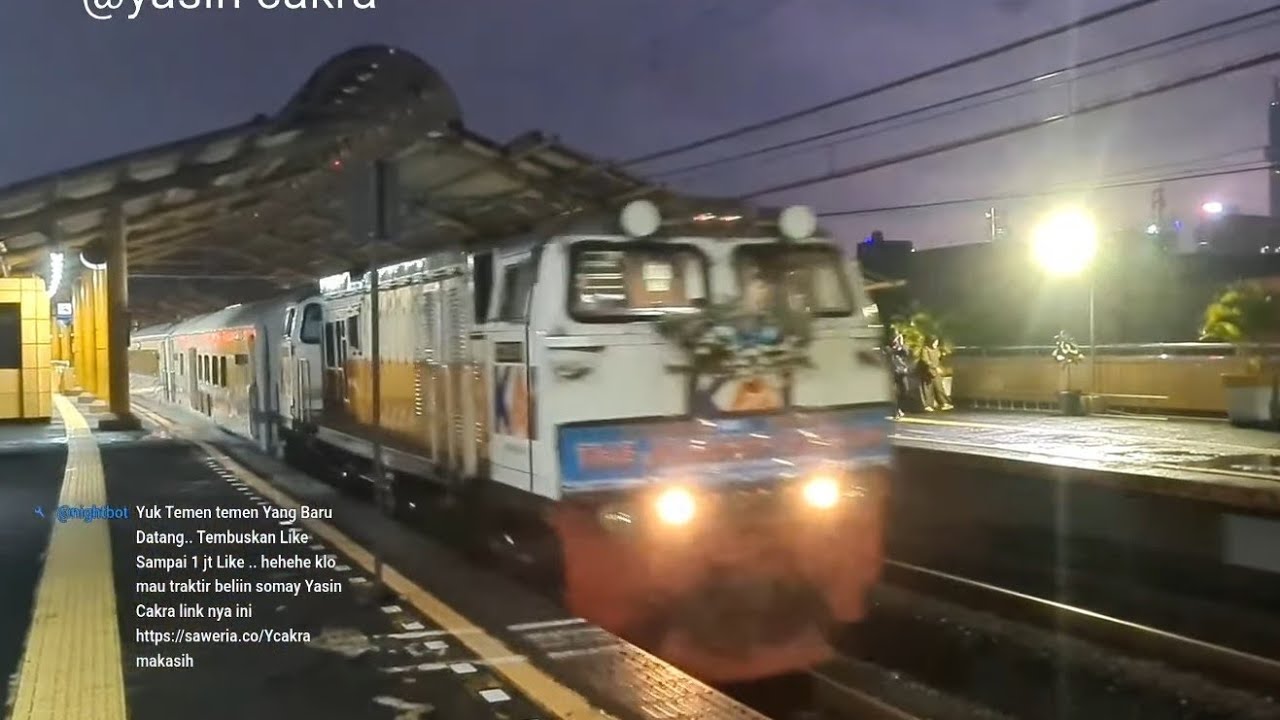 Nonton Ramainya Kereta Api Krl Jakarta Bogor, KA Cakrabuana Loko Bunga,Ka Parahyangan,Krl INKA,CRRC