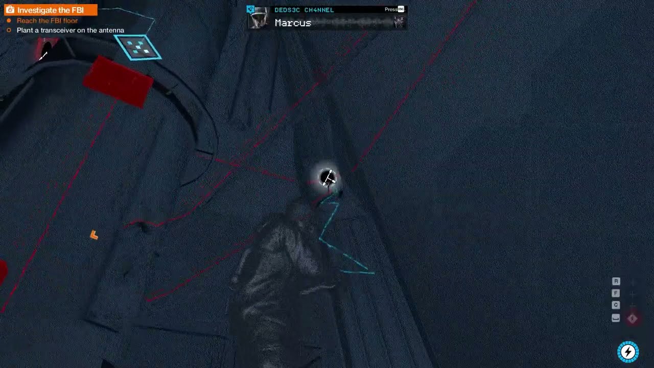Watch Dogs 2 Hack Teh World: Investigate the FBI office Node Puzzle