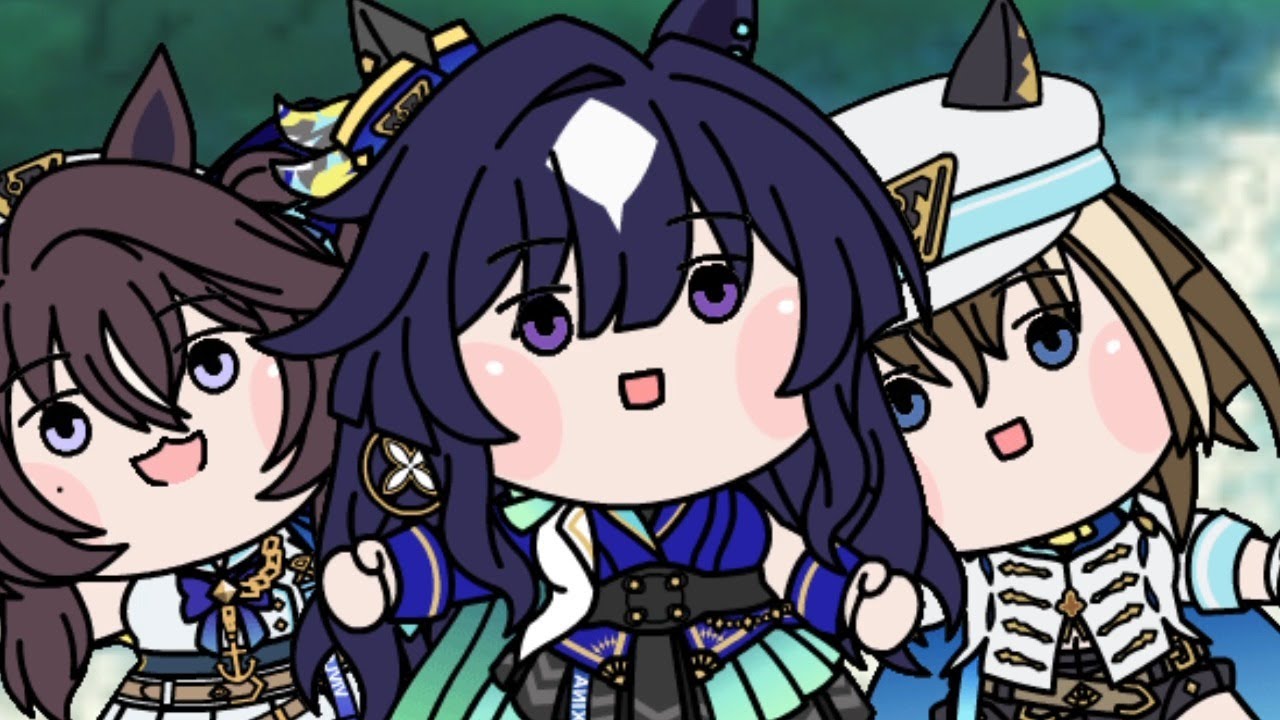 【ウマ娘(たぬき)】魚釣り