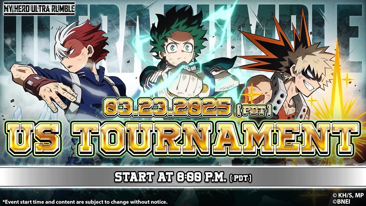 MY HERO ULTRA RUMBLE - US Tournament Finals【starts 3/23 20:00 (PDT)】