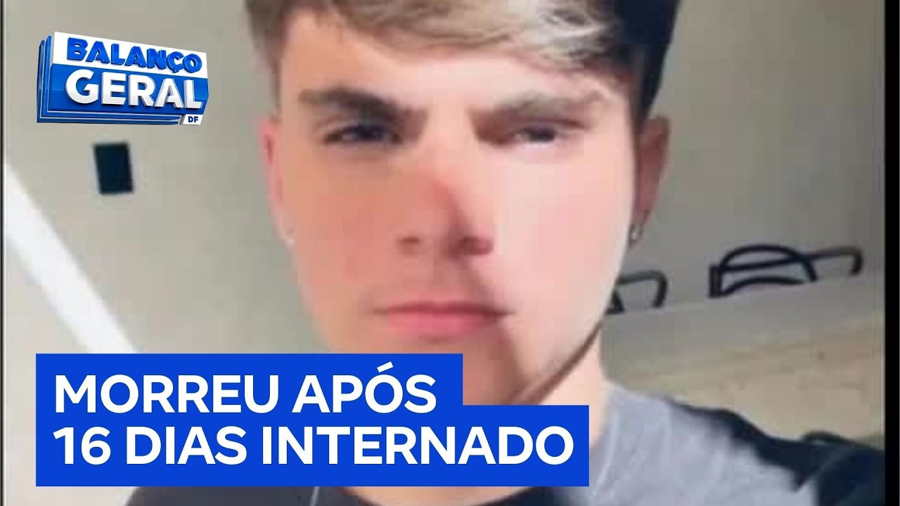 Hospital aponta perda irreversível das funções cerebrais de jovem agredido no DF | Balanço Geral DF