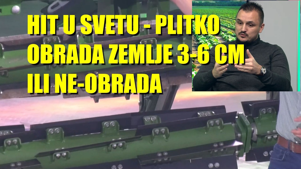 ŠOK- HIT u SVETU   PLITKA obrada zemlje i NEOBRADA ZEMLJE - dobro ste pročitali !
