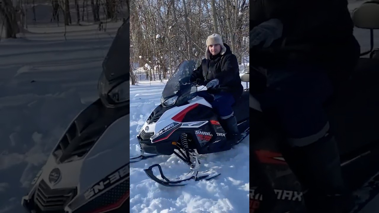 🔥Обзор на Sharmax SN-380 Ultra #sharmax #madsitnik #youtubeshorts #снегоход