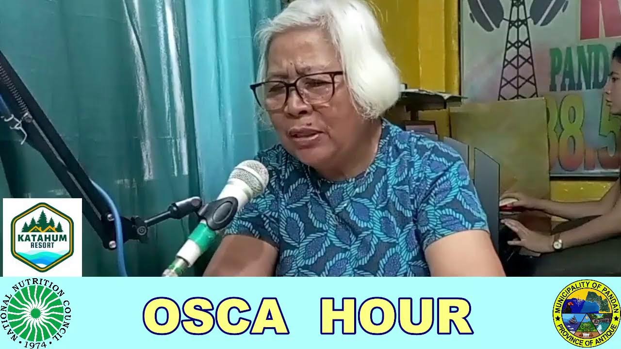 OSCA HOUR - JANUARY 22, 2026 - MRS. MARILYN MACAVINTA