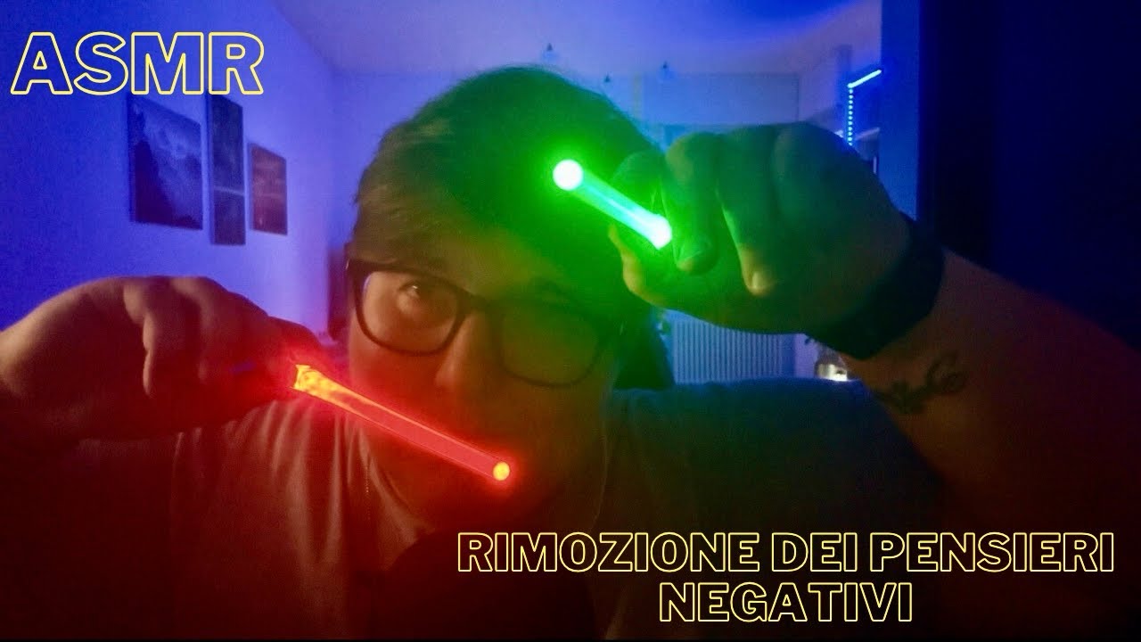 RIMOZIONE DEI PENSIERI NEGATIVI 💭✂️ | ASMR ITA