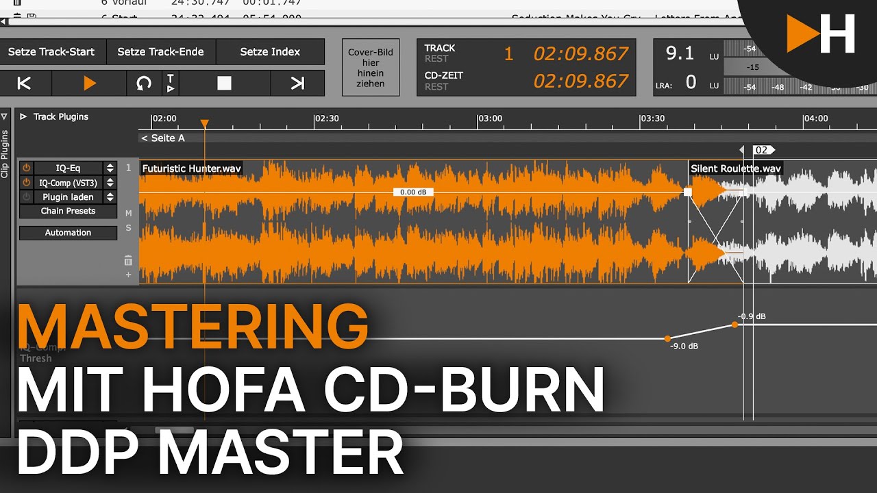 Mastering mit HOFA CD-Burn.DDP.Master | HOFA-College Livestream
