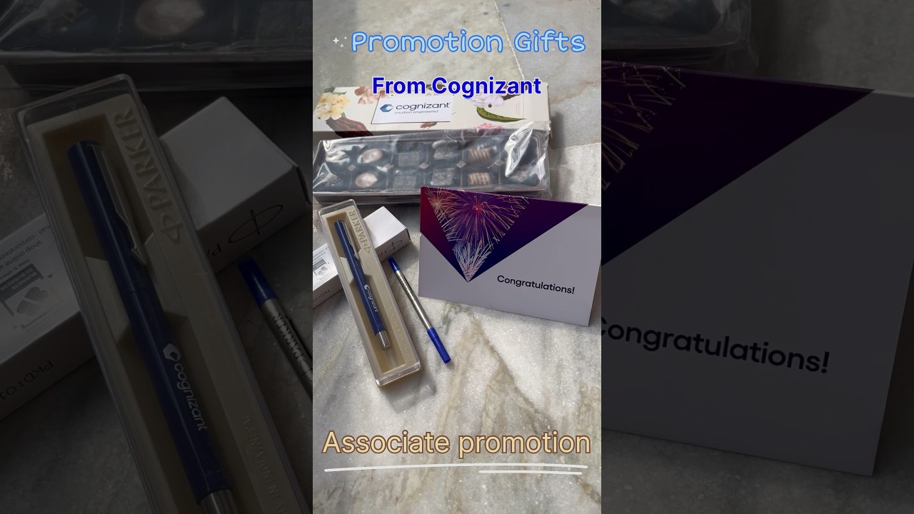 Look what cognizant send me as promotion gift 