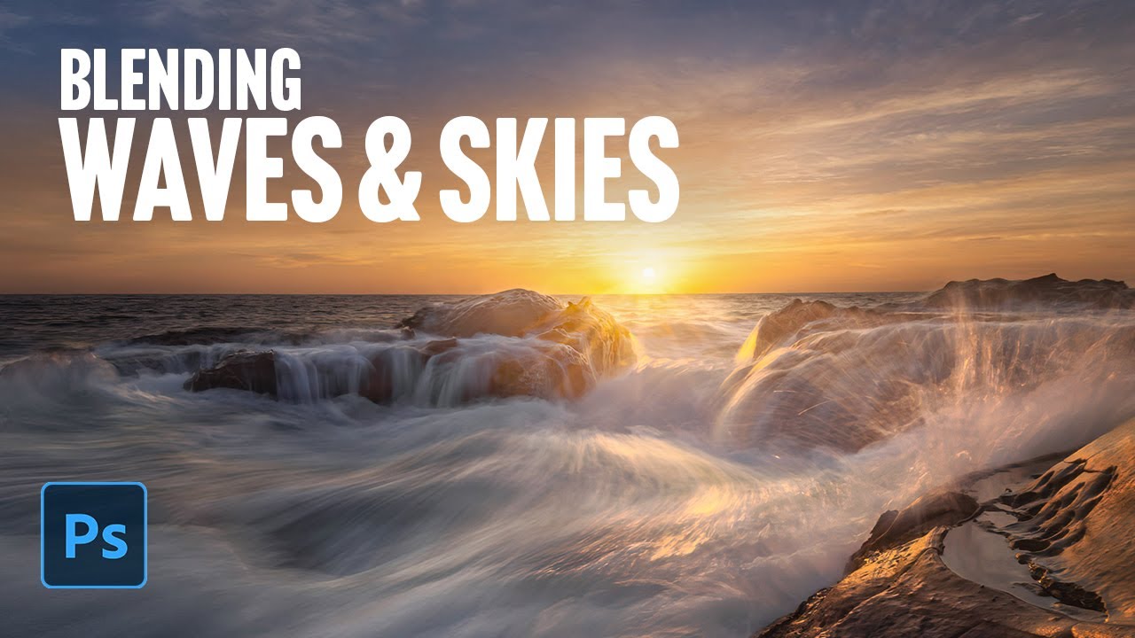 Create BETTER Seascape Photography by BLENDING Waves & Skies