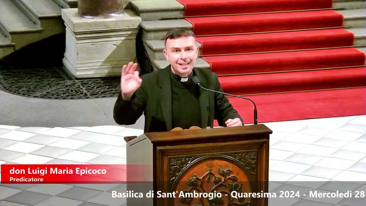 “Colmato di Spirito Santo profetò: BENEDETTO IL SIGNORE..”- Luigi Maria Epicoco-Quaresima 2024-(2/3)