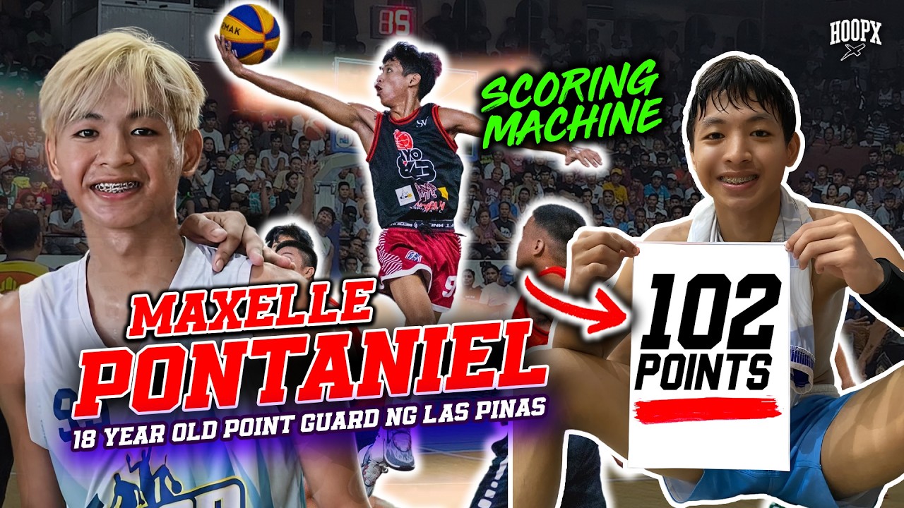 BATANG UMISKOR NG 102 POINTS SA INTER-BRGY! ANG BUHAY BASKETBALL NI MAXELLE PONTANIEL