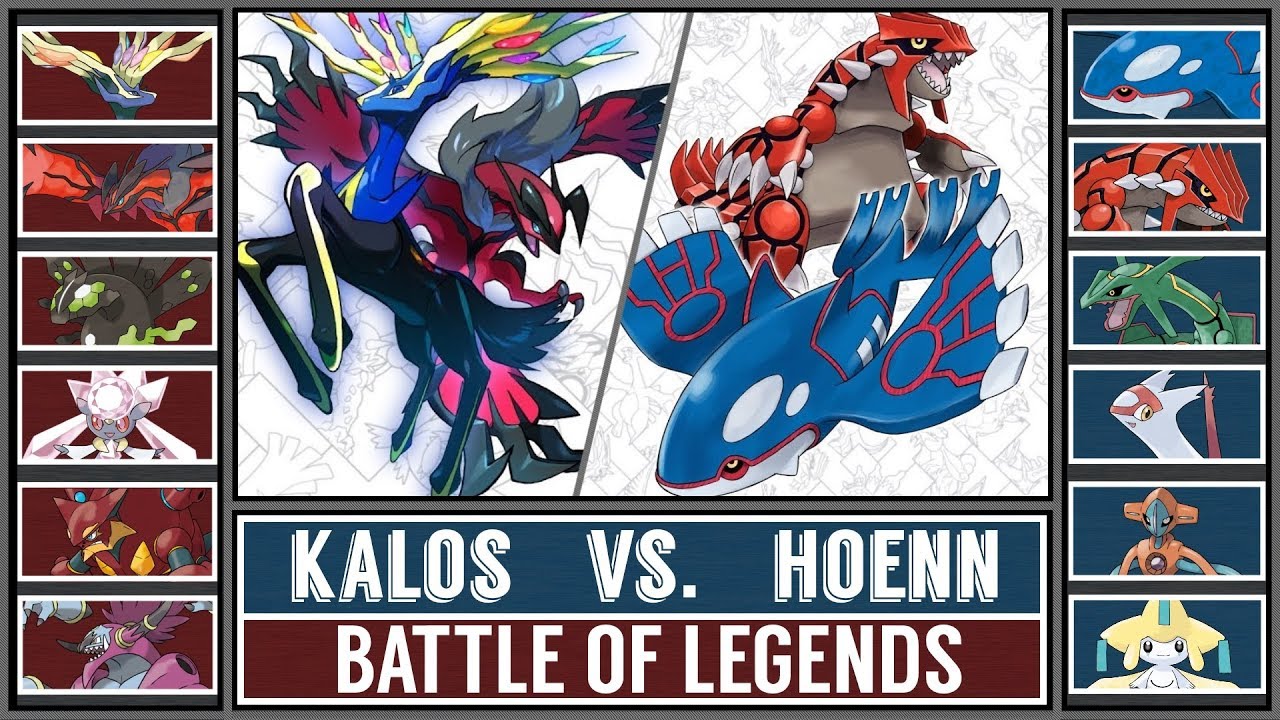 Battle of Legends: Hoenn vs. Kalos (Pokémon Sun/Moon)