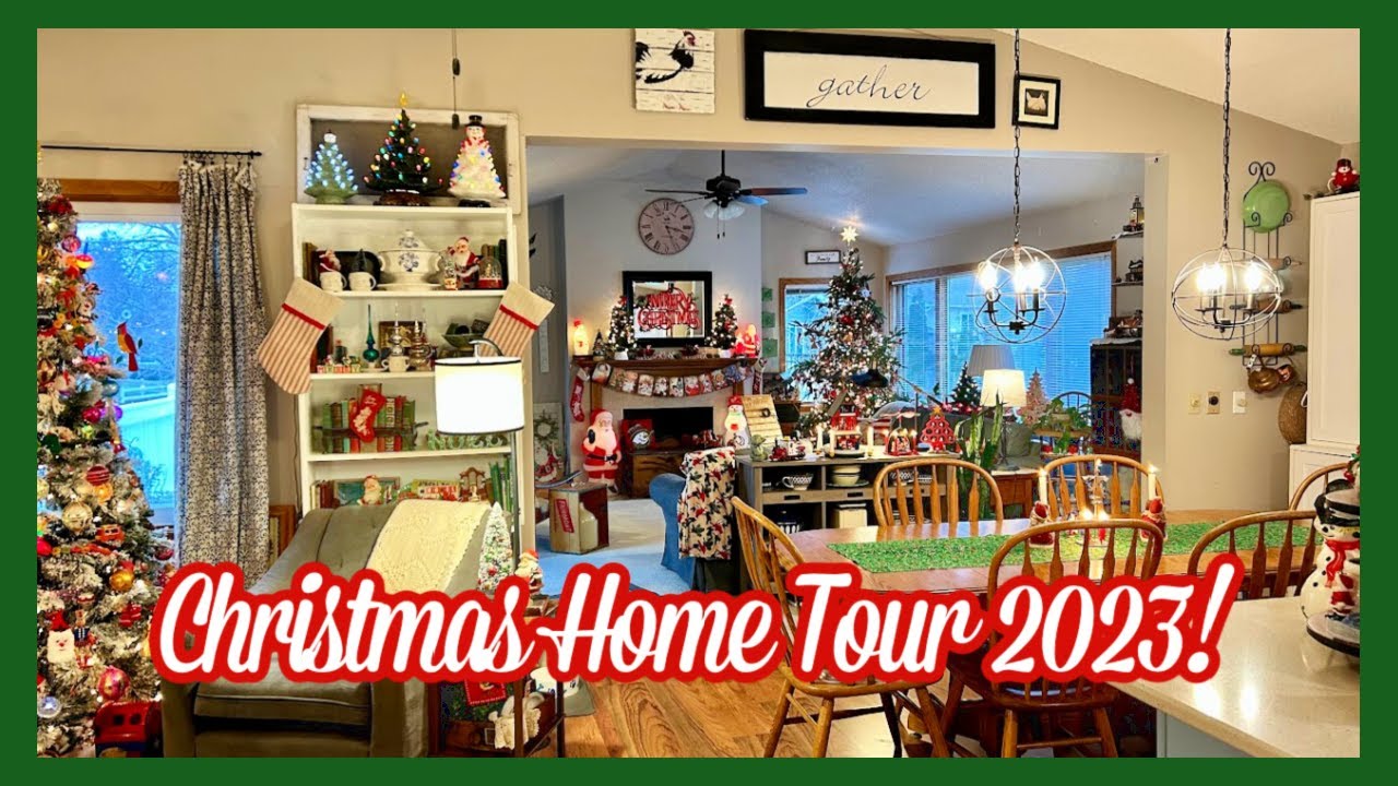 CHRISTMAS HOME DECOR TOUR 2023!