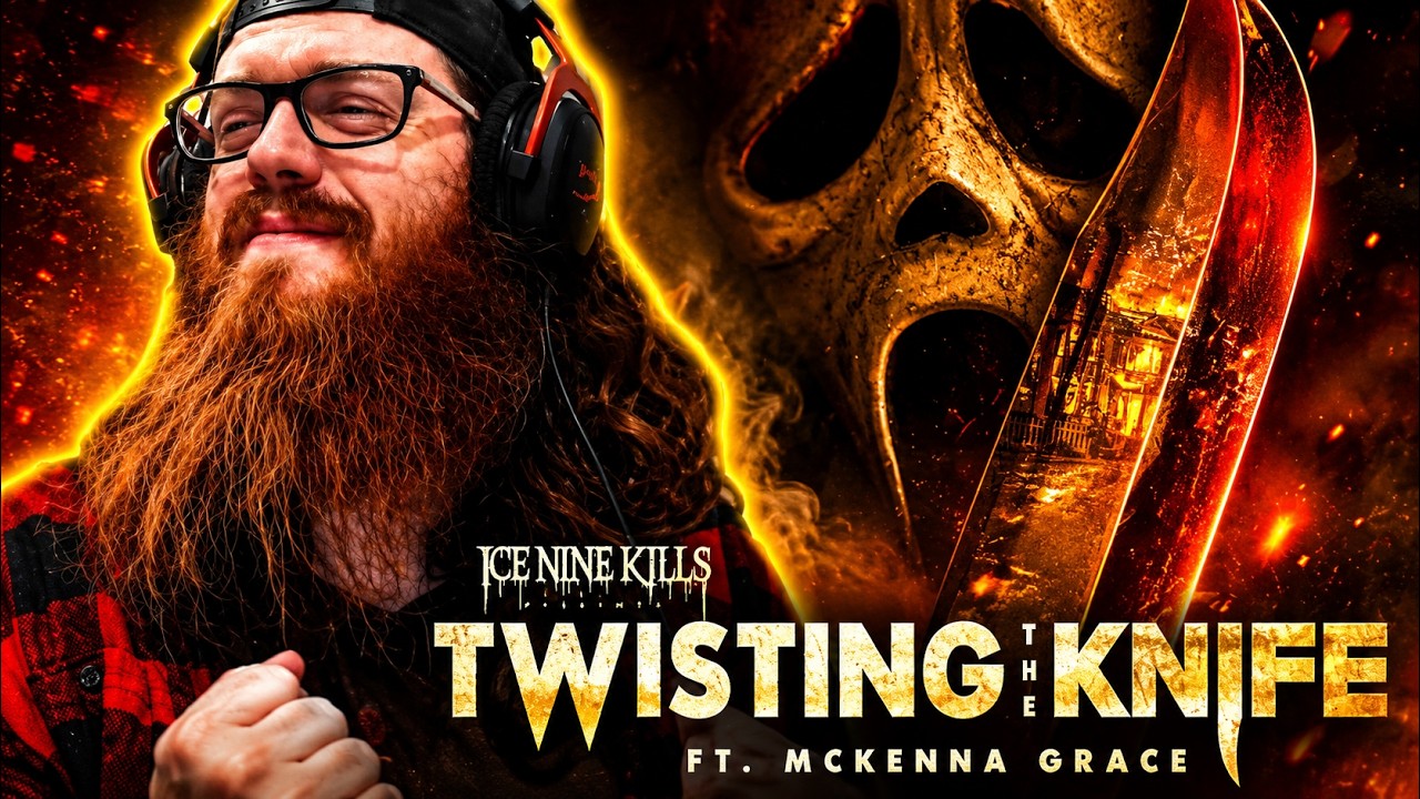 *ICE NINE KILLS - TWISTING THE KNIFE feat. Mckenna Grace* IS INSANE | FIRST TIME REACTION