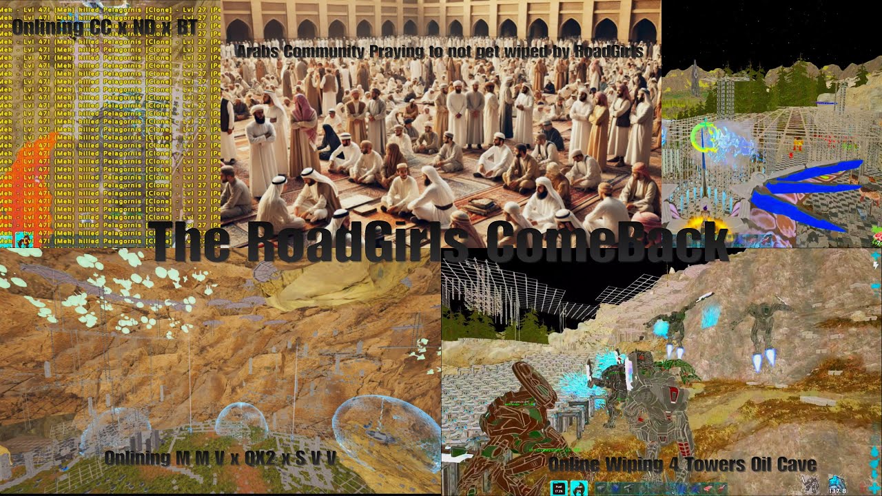 Ark PS5 | The RoadGirls ComeBack | Making Everyone Quit | #Lords #Knights #Buda #Vikings #Tokyo