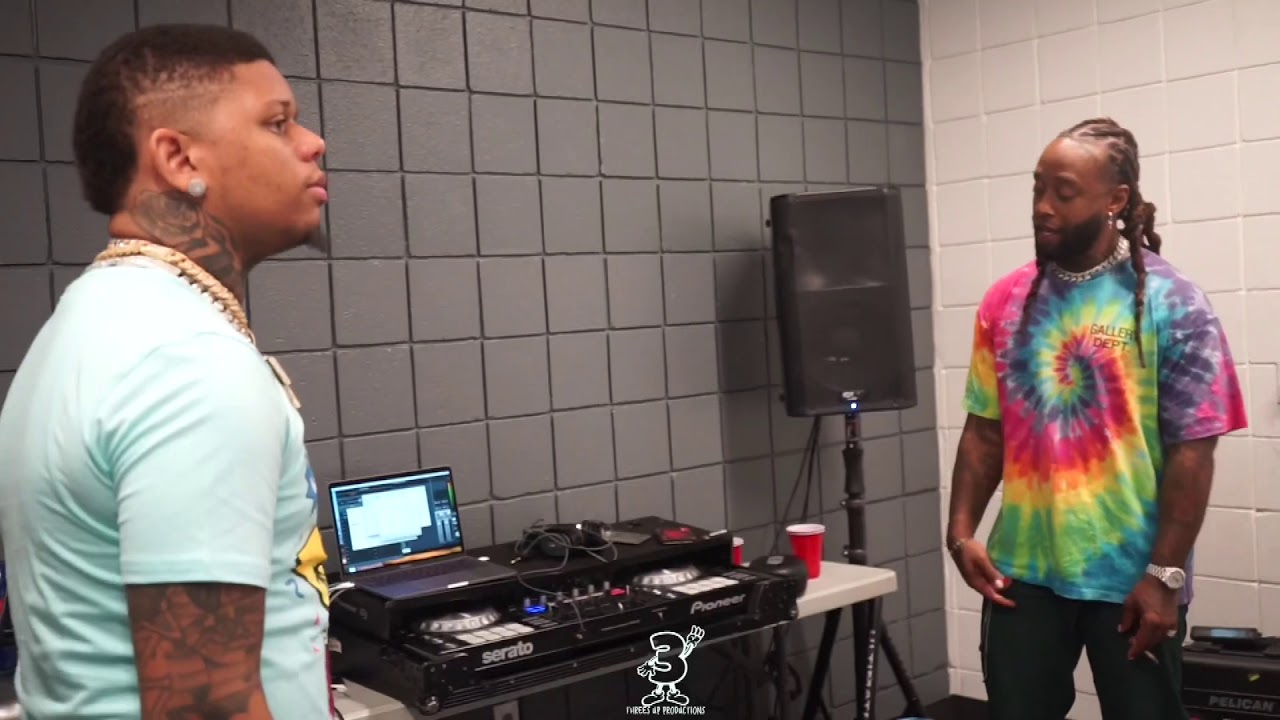Behind the scenes with Yella Beezy, Ty Dolla Sign , & Torey Lanez recording session after a show