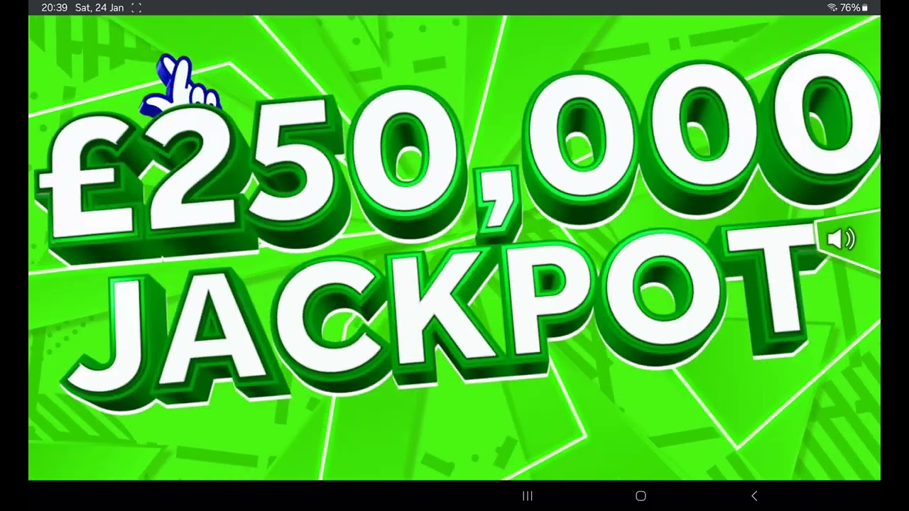 Online scratchcards from the national lottery. Number 56