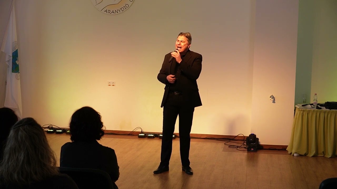 Gálakoncert az Aranydió Óvoda-Bölcsőde támogatására - Szabó P Szilveszter fellépése (részlet)