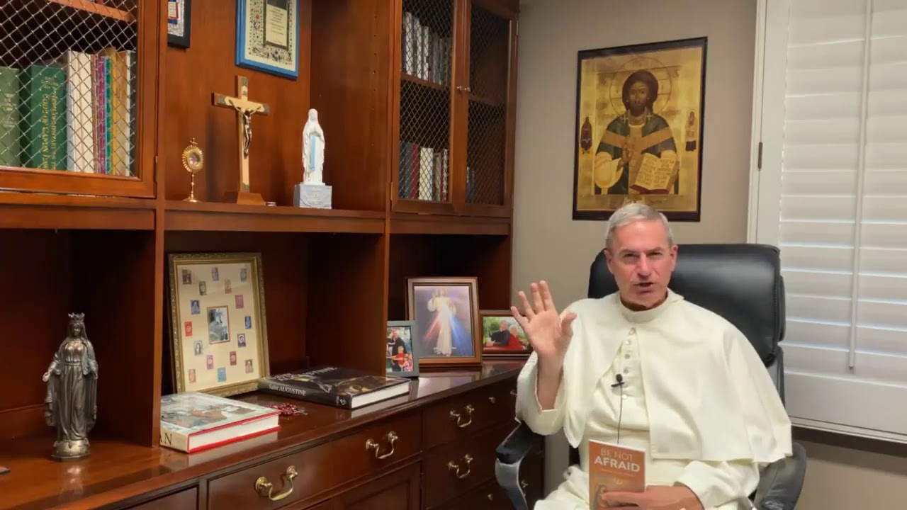 Fr. Augustine speaks on Be Not Afraid chapter Examination of Conscience