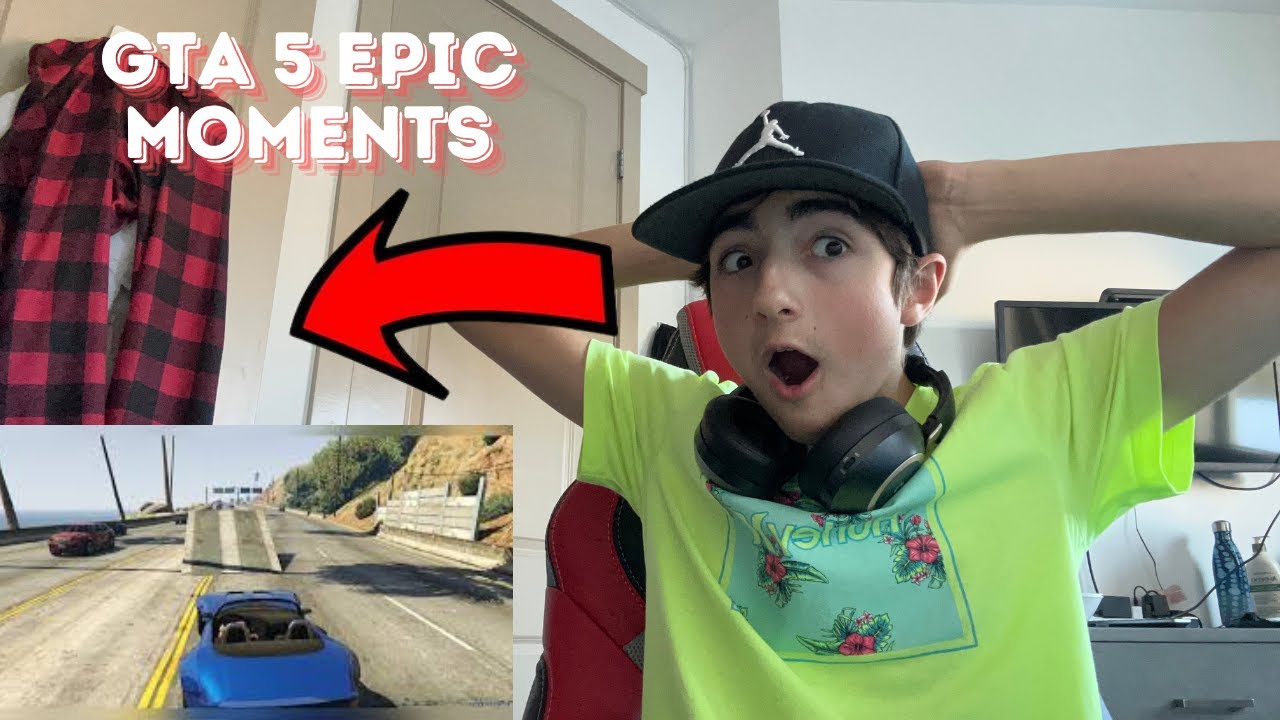 Reacting to GTA 5’s fails and epic moments and 30th subscriber celebration