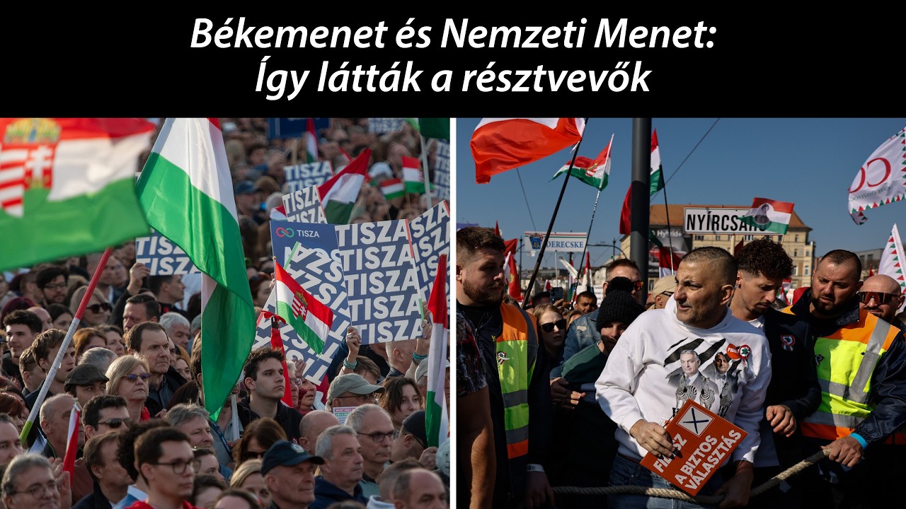 Brüsszel vagy Moszkva a nagyobb fenyegetés? – a március 15-i vonulások résztvevőit kérdeztük
