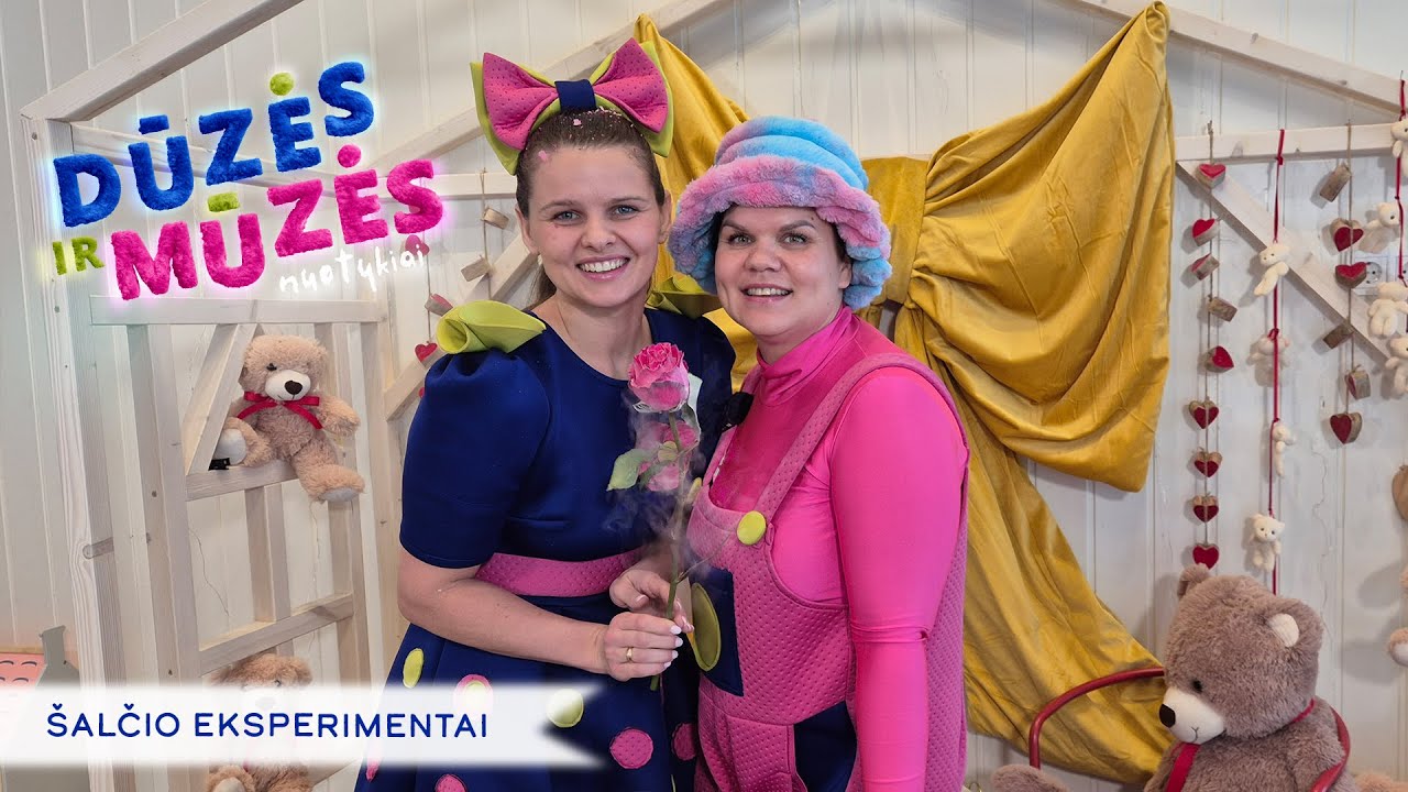 Dūzės ir Mūzės nuotykiai. Eksperimentai su šalčiu