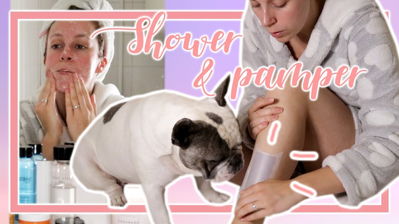 SHOWER & PAMPER SUMMER ROUTINE 🛁 || Gezichtsverzorging, ontharen, haarverzorging