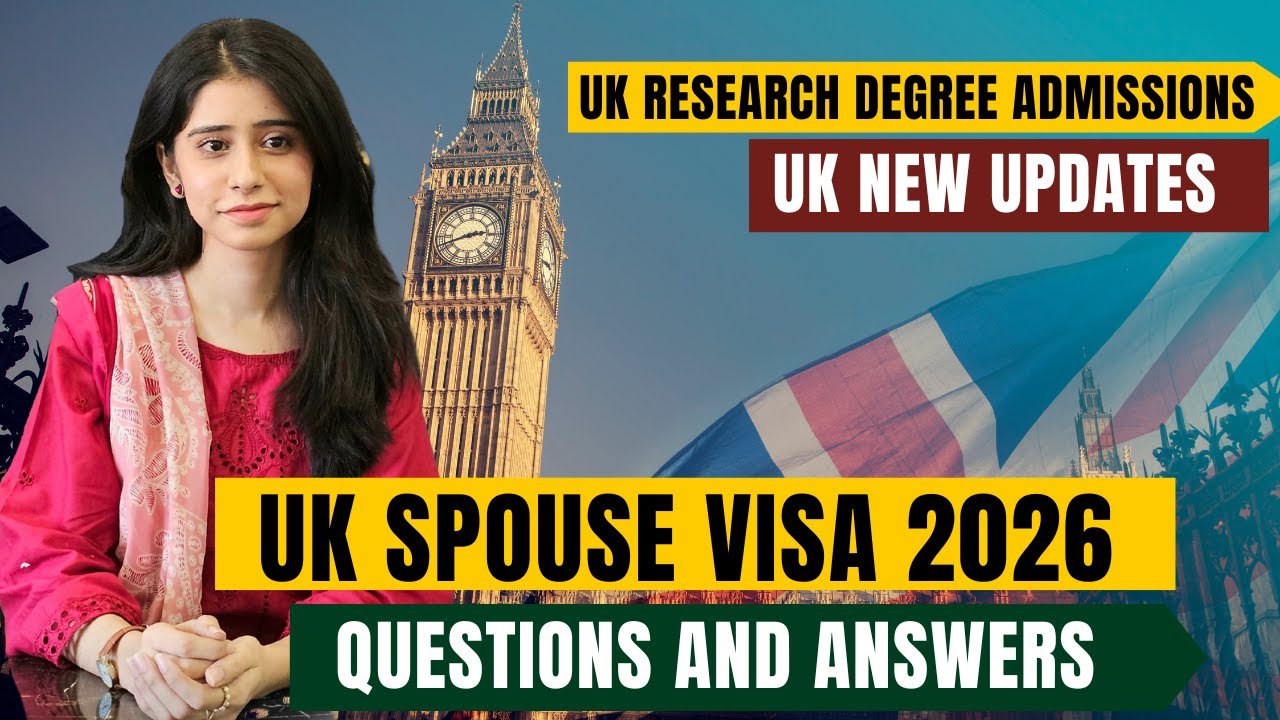 UK Spouse VISA 2026 | Research Degree Spouse VISA Option for Pakistani Students | Complete Guide