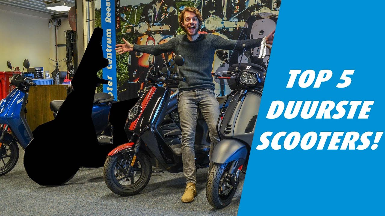 TOP 5 DUURSTE (STANDAARD) SCOOTERS - 2021