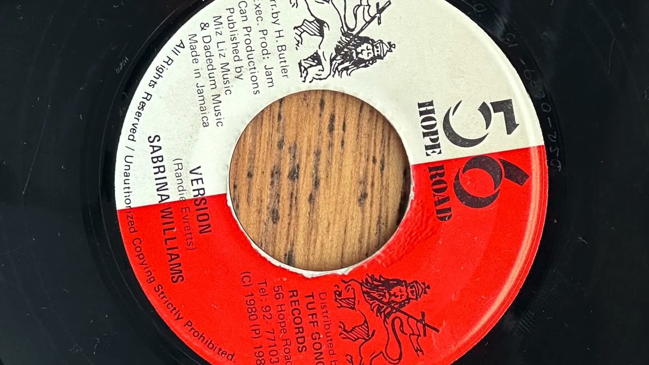 Sabrina Williams - A Word to the Wise / Version - Tuff Gong 1980