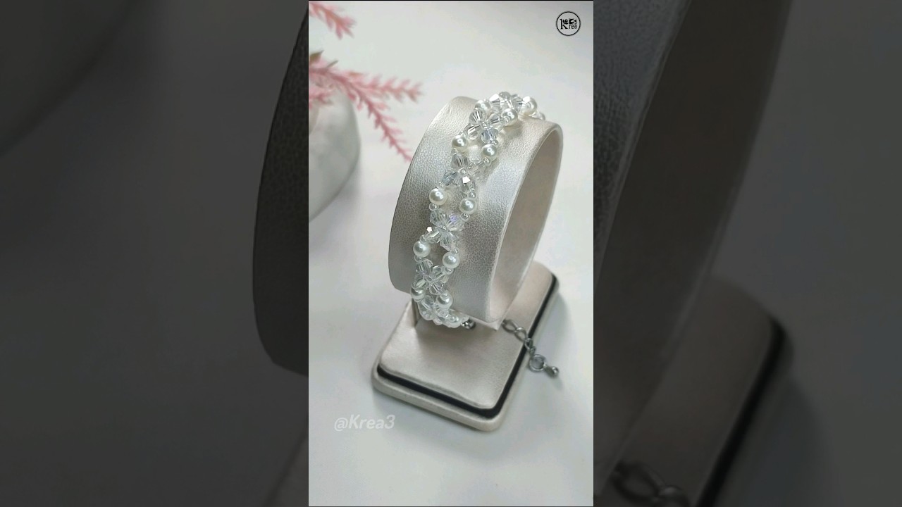 How to Make Beads Bracelet | Bicone Bracelet 