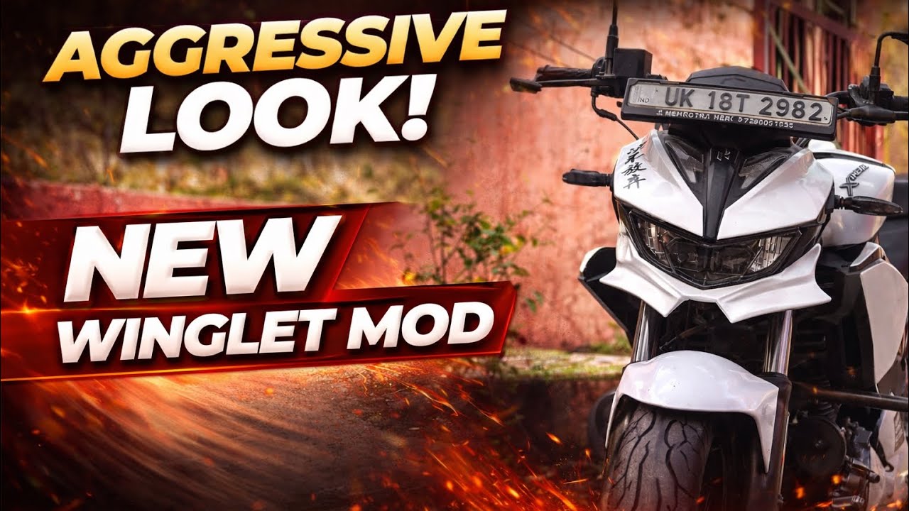 Aggresive Mod on Xtreme 125r | Only :234 rs | #xtreme125r #xtreme125rmodified 