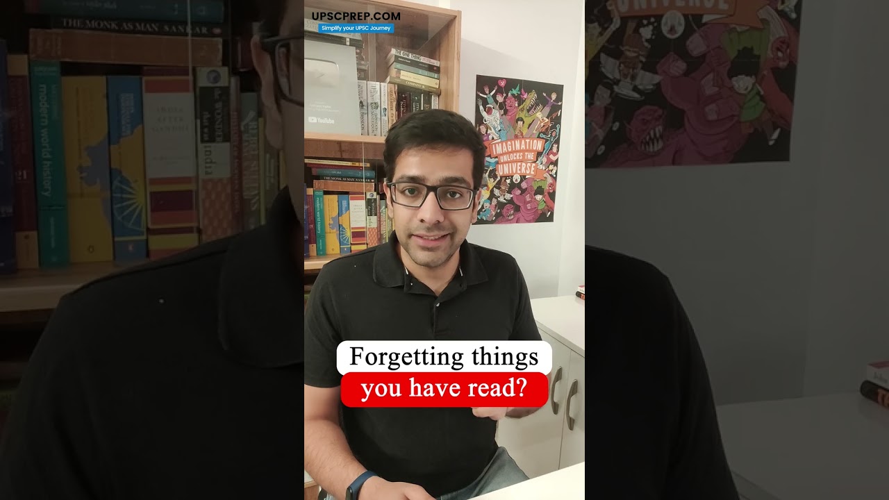 Forgetting things you have read?