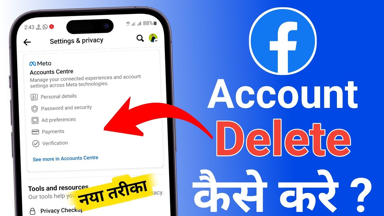 How to Delete Facebook Account Permanently