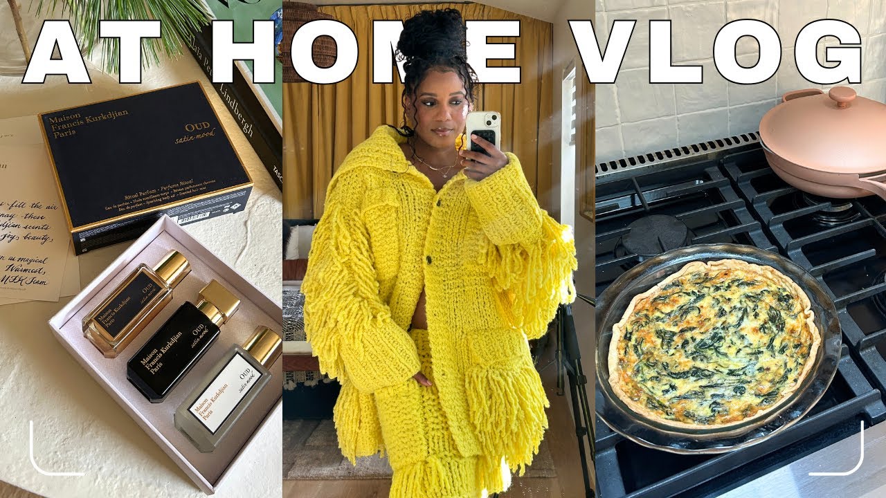 AT HOME VLOG! a vulnerable chat, black friday fashion haul & comfort cooking ❤︎ Monroe Steele