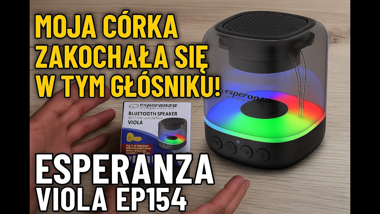 Moja Córka pokochała ten głośnik! A Wam jak się podoba? Esperanza VIOLA EP154