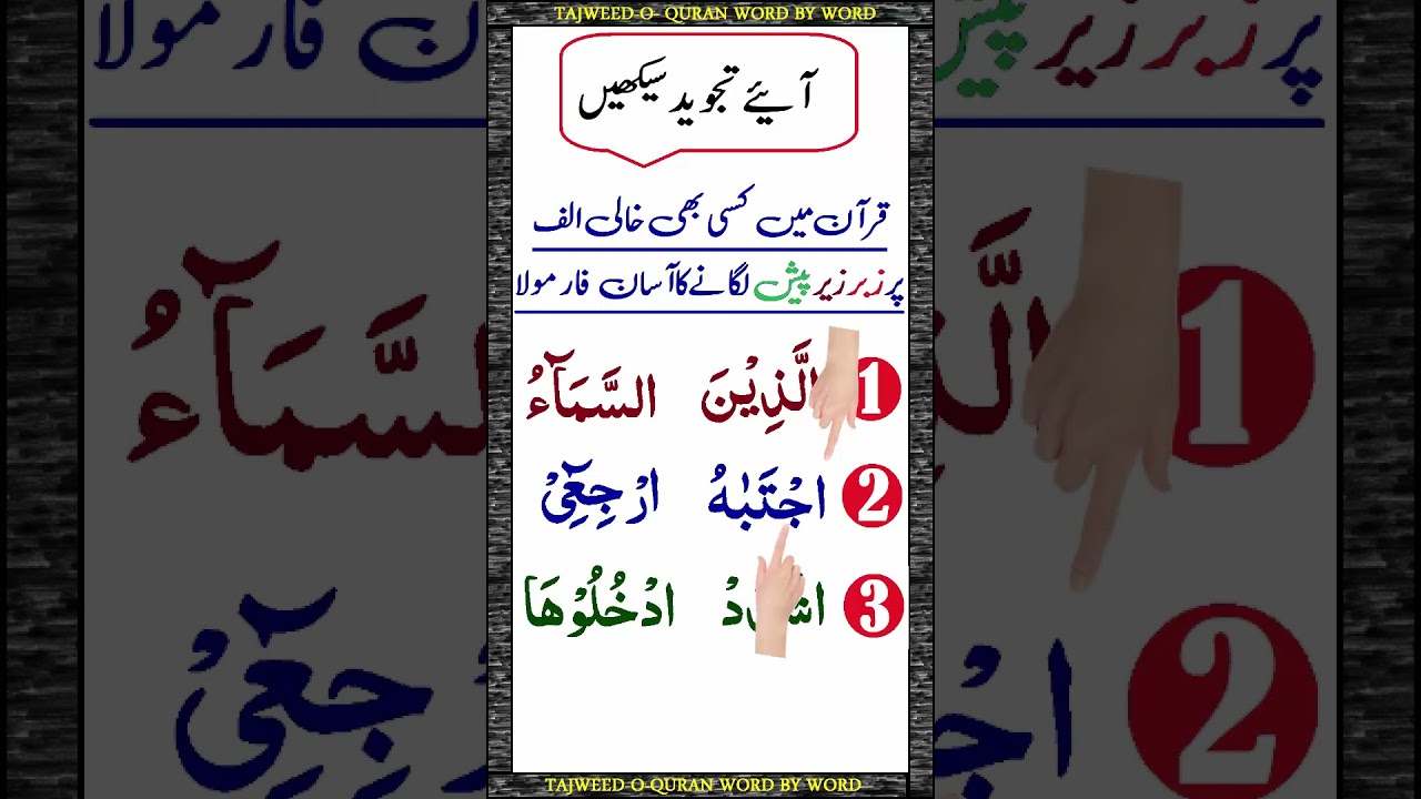 Quran Main Khali Alif Kesy Parhty Hain? | Khalif Alif Per Konsi Harkat Lagy Gi? |Empty Alif In Quran