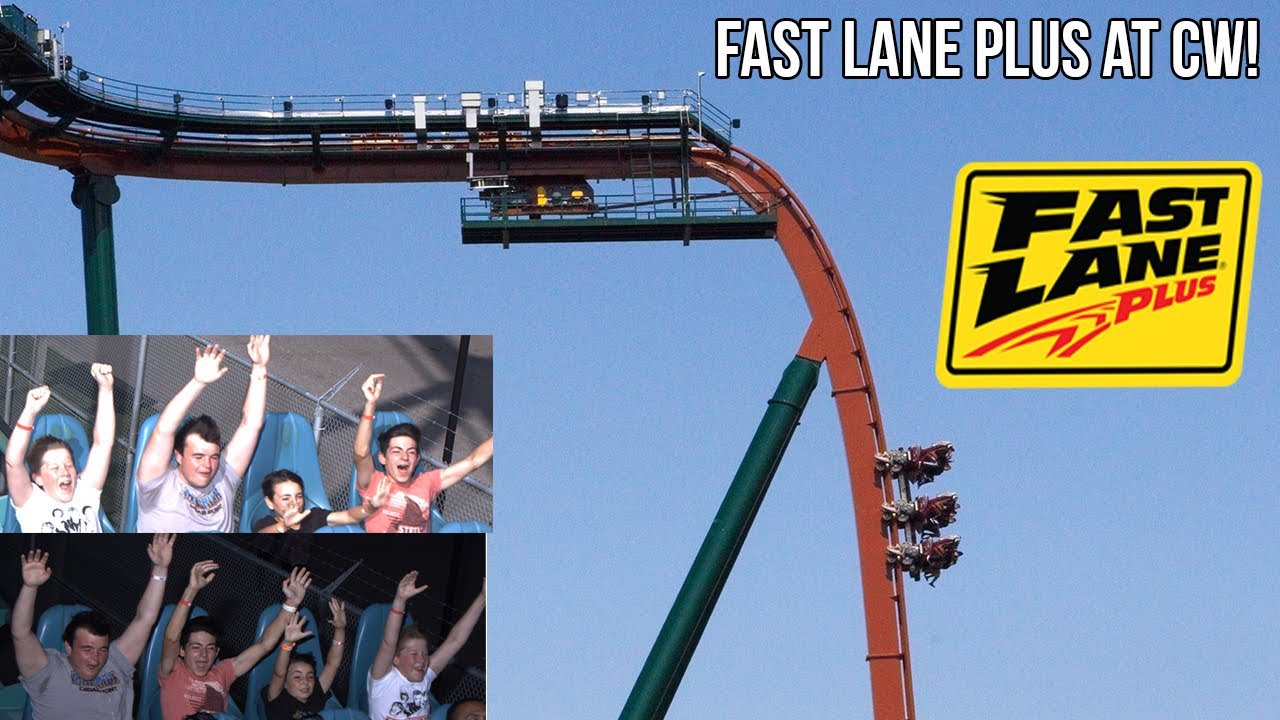 Fast Lane Plus at Canada's Wonderland! CW Vlog!