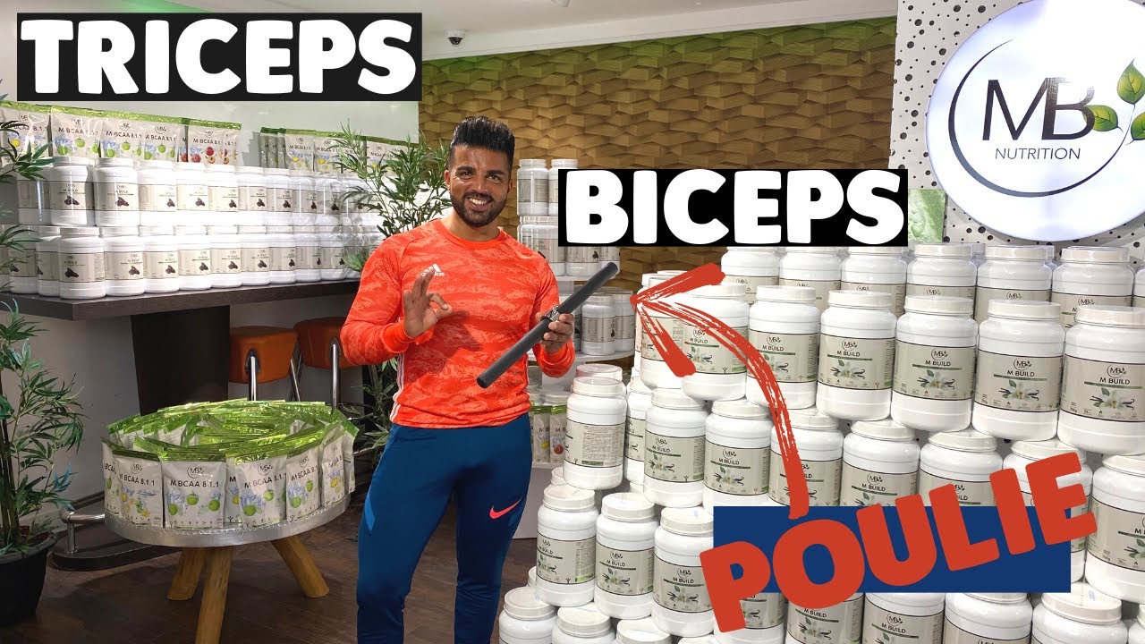 Démonstration BICEPS et TRICEPS POULIE