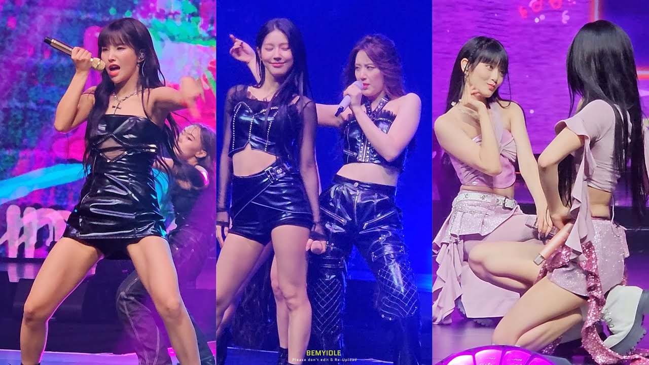 230702 (G)I-DLE Fancam 여자아이들 직캠 - Never Stop Me, POP/STAR, MY BAG @2023 Taipei Concert Day2
