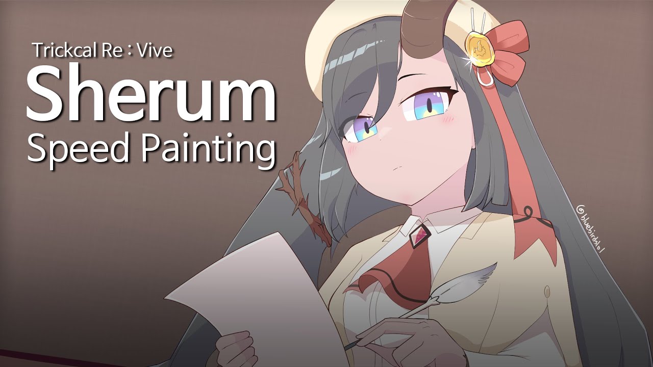 Speed Painting : Sherum (From : Trickcal Re:Vive) [Time lapse]