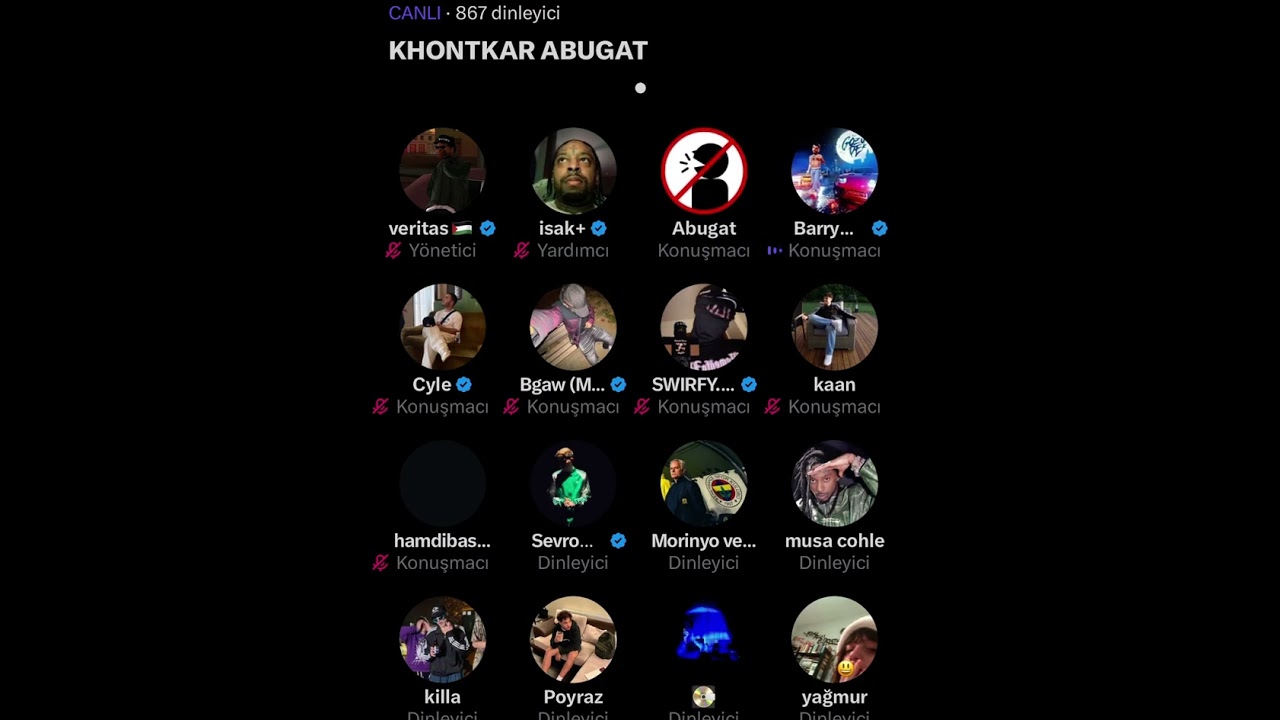 Khontkar ve Abugat Twitter Space odasında tartışıyor