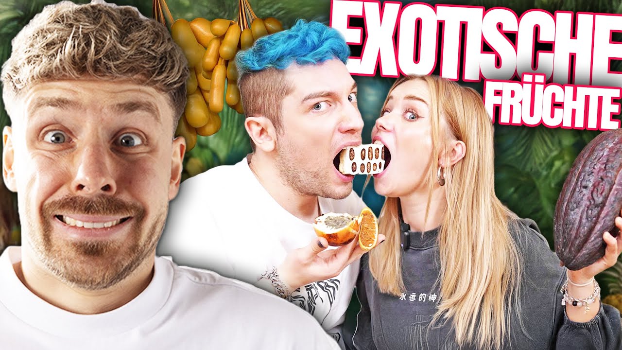 JULIA & REZO testen EXOTISCHE (sehr seltsame) Fr&uuml;chte!