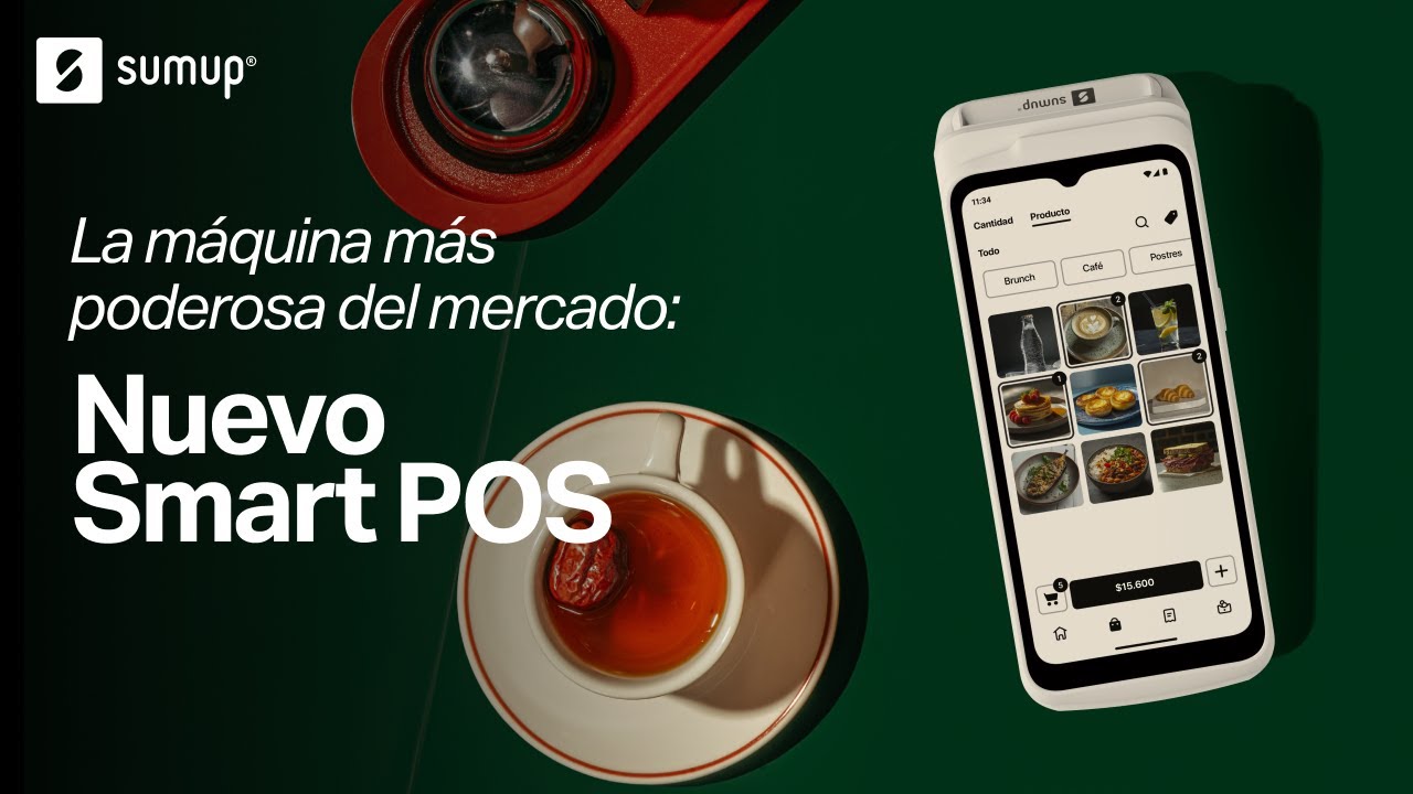 SumUp Smart POS: La m&aacute;quina de pagos m&aacute;s poderosa del mercado