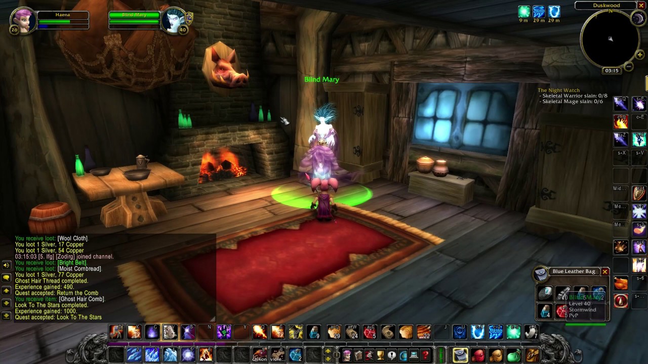 Blind Mary npc location - WoW Classic